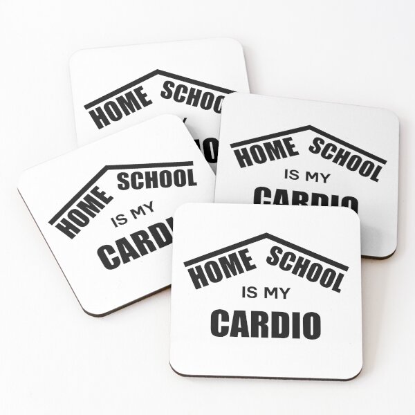 Item preview, Homeschool is my cardio designed and sold by Bella's Merch.