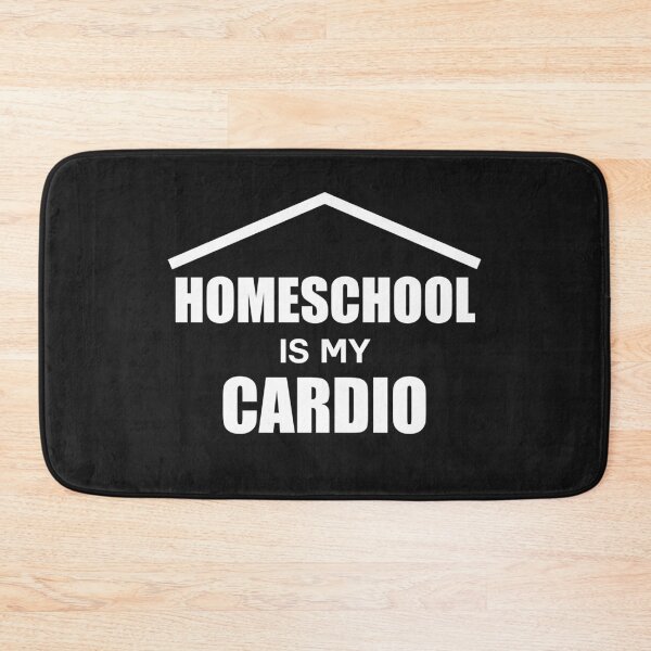 Item preview, Homeschool is my cardio designed and sold by Bella's Merch.