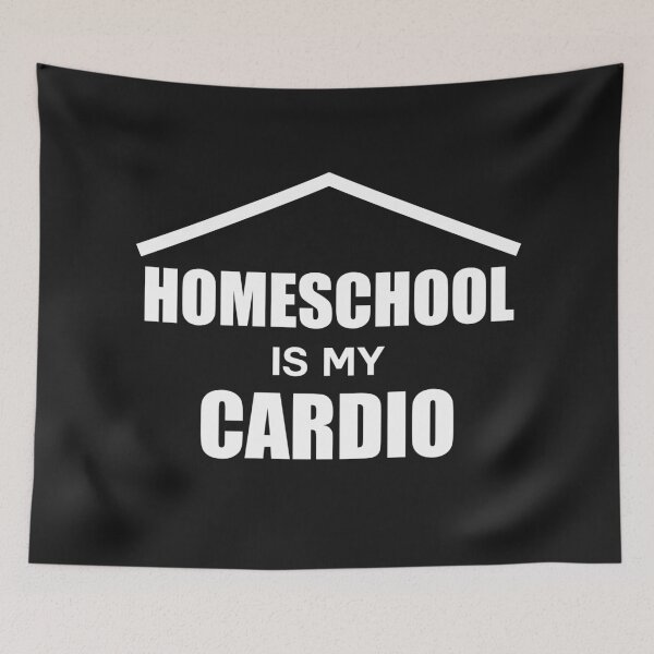 Item preview, Homeschool is my cardio designed and sold by Bella's Merch.