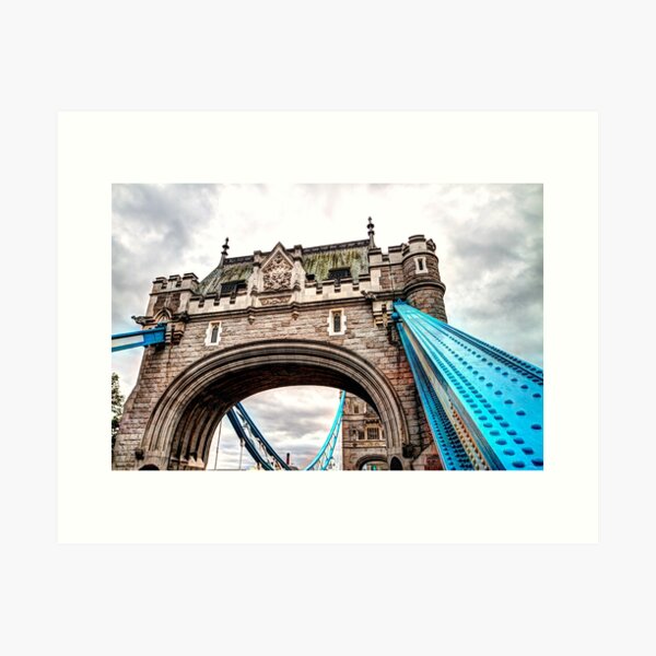 Item preview, Blue Steel Tower Bridge designed and sold by Blackadder Photography.