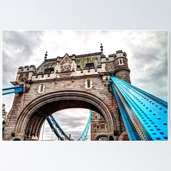Item preview, Blue Steel Tower Bridge designed and sold by Blackadder Photography.