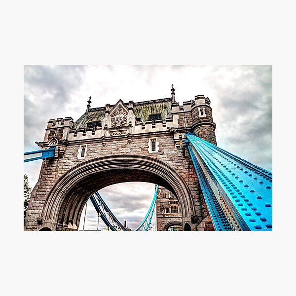Item preview, Blue Steel Tower Bridge designed and sold by Blackadder Photography.