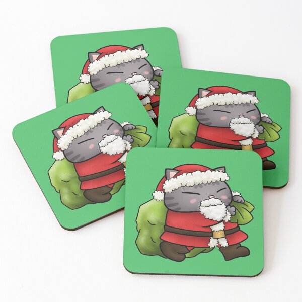 Item preview, Christmas Santa Claus Cat Pattern designed and sold by Takeda-art.