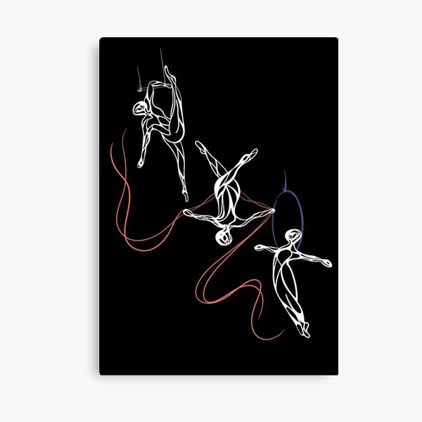Aperçu de l'œuvre Acrobates aériens créée et vendue par sharnateresa.