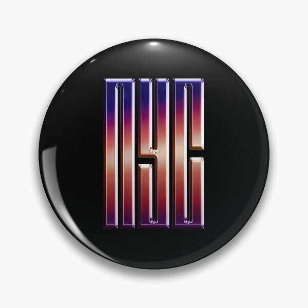 Item preview, New York City chrome (NYC) designed and sold by gerardgraphics.