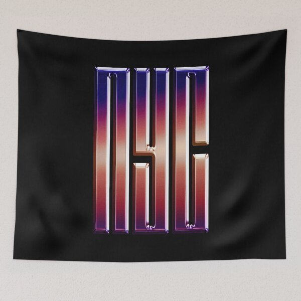 Item preview, New York City chrome (NYC) designed and sold by gerardgraphics.