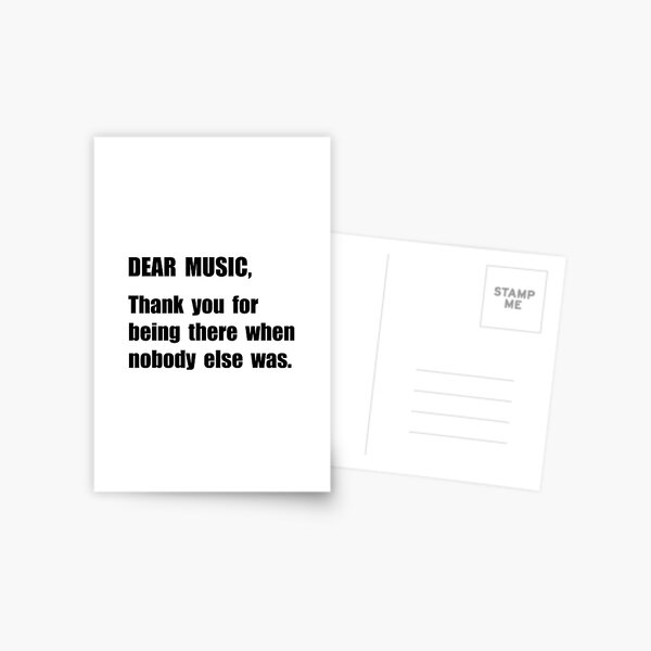 Item preview, Dear Music designed and sold by TheBestStore.