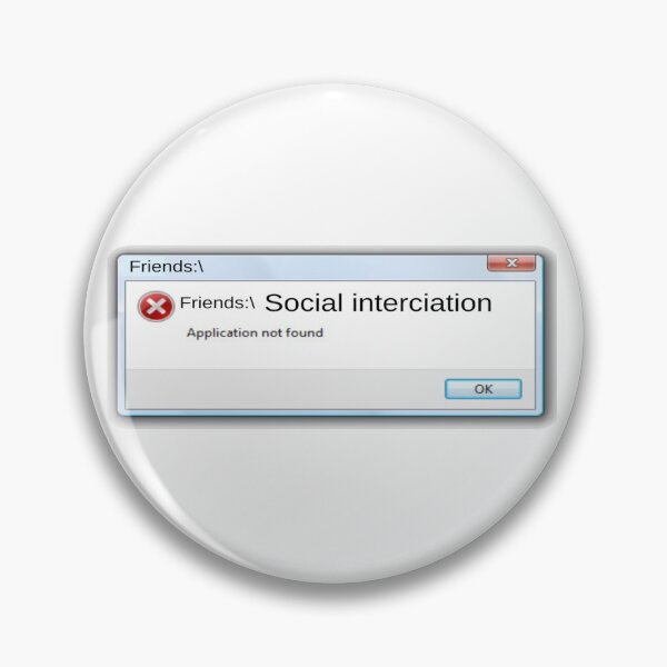 Item preview, Social Interaction Not Supported designed and sold by mewsis.