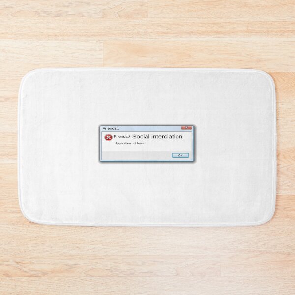 Item preview, Social Interaction Not Supported designed and sold by mewsis.