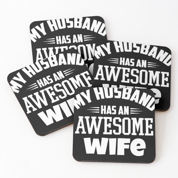 Item preview, My husband has an awesome wife  designed and sold by hasanmasud.