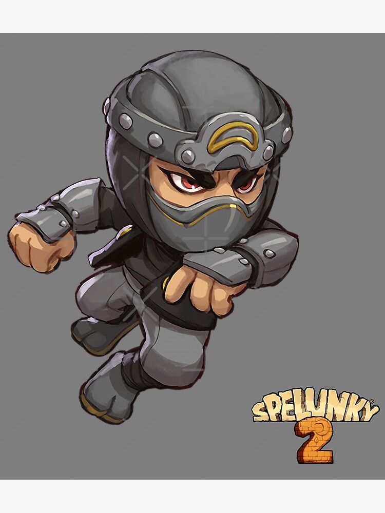 Classic Guy - Spelunky 2 Poster for Sale by remembermekid