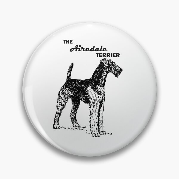 Item preview, Airedale Terrier designed and sold by Doodlehub.