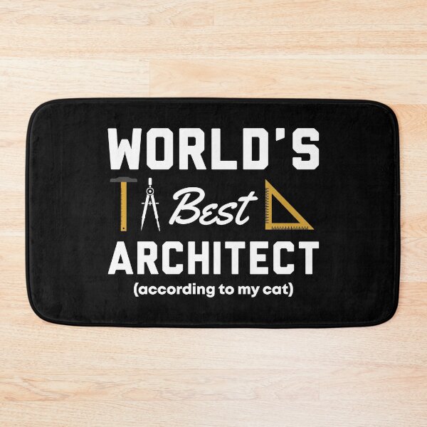 Item preview, World's Best Architect According to My Cat designed and sold by livegood.