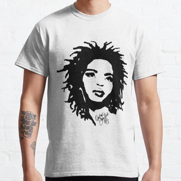  Womens Music T Shirt Rapper Lauryn Tee Black Girl