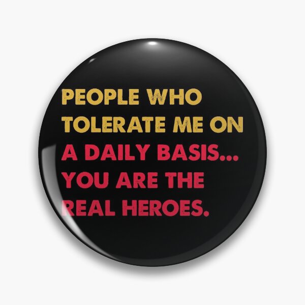 Item preview, People who tolerate me on a daily basis designed and sold by TiffannyUKZ.