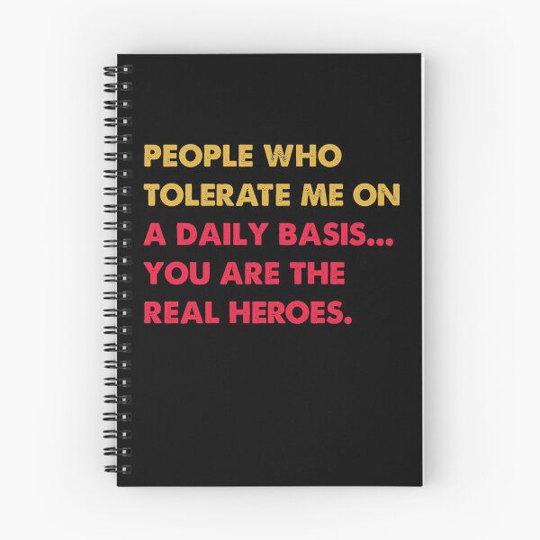 Item preview, People who tolerate me on a daily basis designed and sold by TiffannyUKZ.