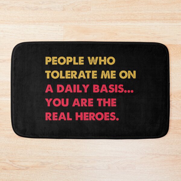 Item preview, People who tolerate me on a daily basis designed and sold by TiffannyUKZ.