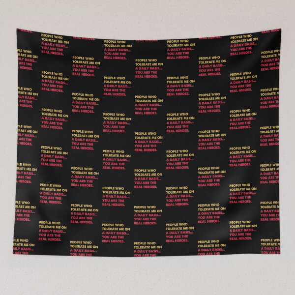 Item preview, People who tolerate me on a daily basis designed and sold by TiffannyUKZ.