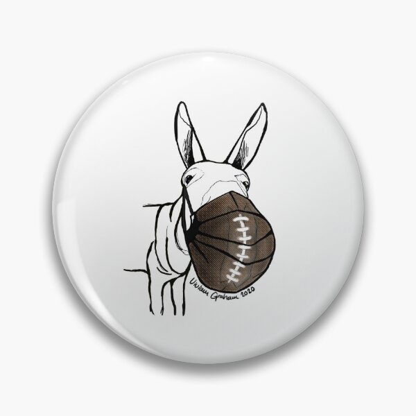 Item preview, Mulerider Football designed and sold by Vivian Graham.