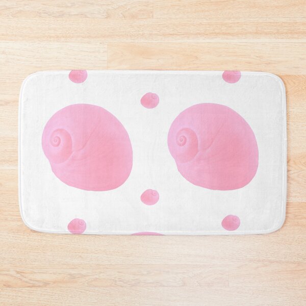 Item preview, Pink Shells on White designed and sold by AlteredAtelier.