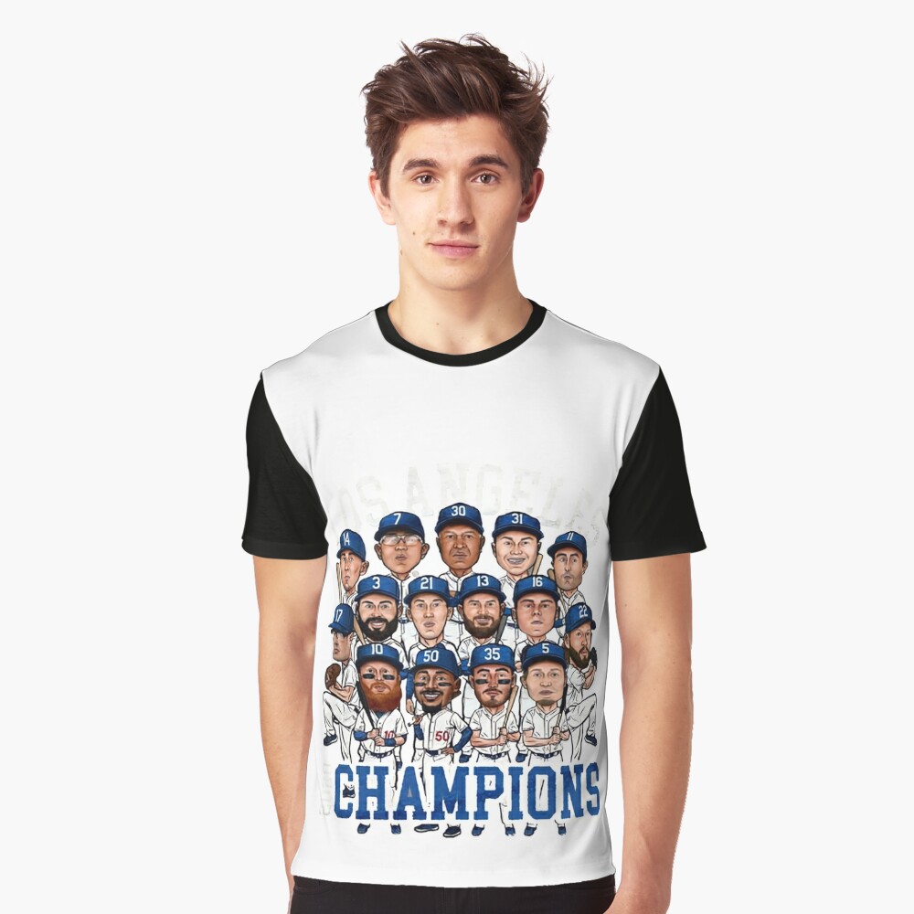 The Dodgers The Beatles Los Angeles Dodgers Signatures T-Shirts