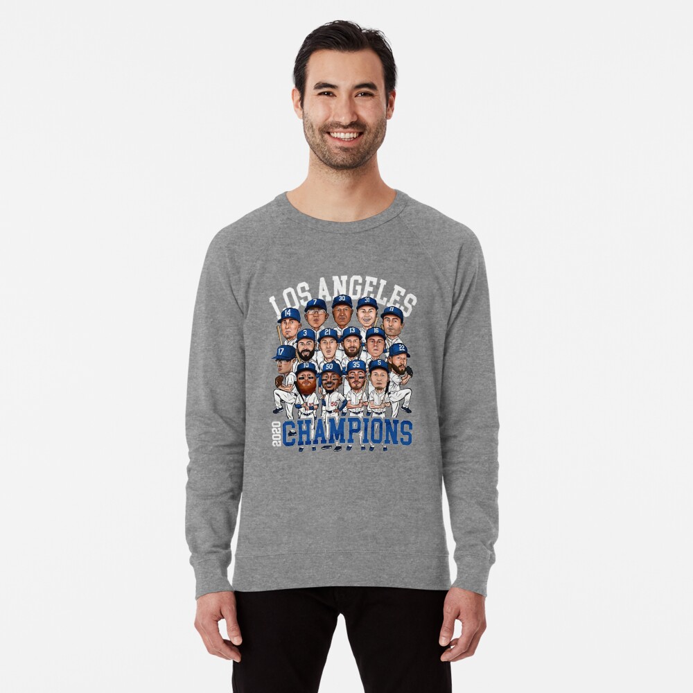 Los Angeles Dodgers Square Off Long Sleeve T-Shirt - Mens