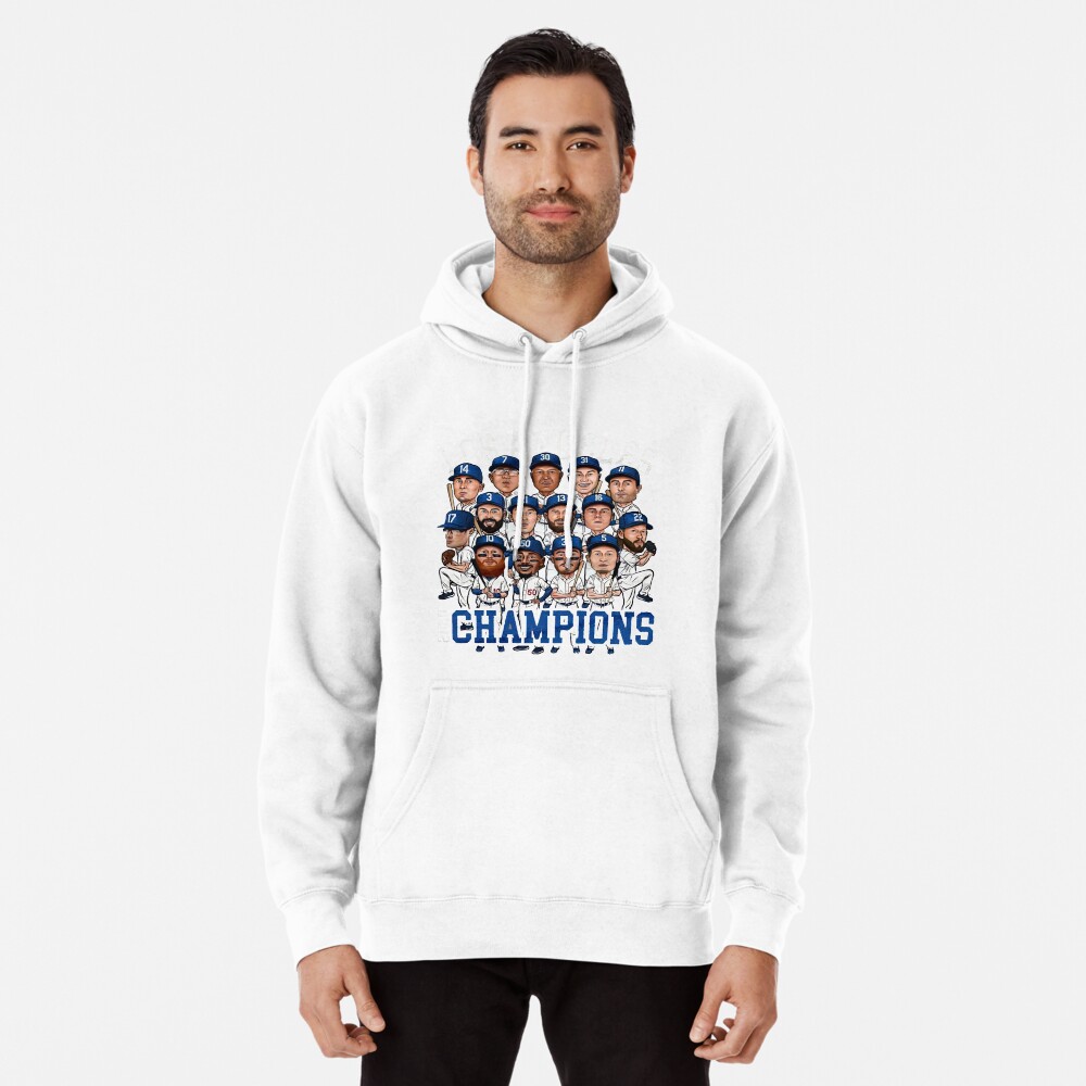 Los Angeles Dodgers 2020 World Series Champions Hoodie Sweatshirt Mens  Large MLB