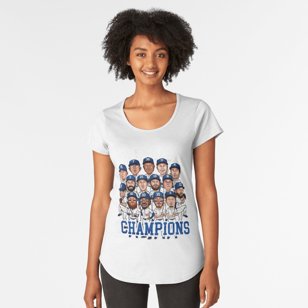 Los Angeles Dodgers World Series Champions 2020 Shirt Digital Art