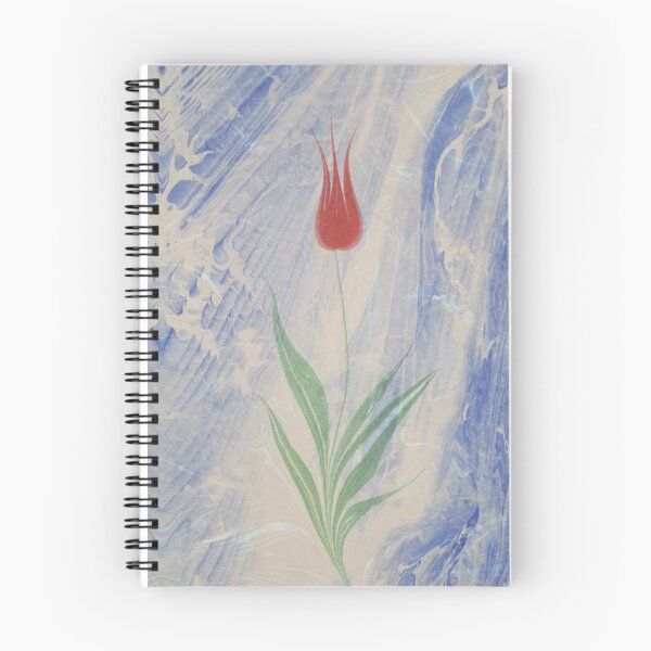 Item preview, Vintage Marbled Painted Tulips / Flowers designed and sold by T Artist.