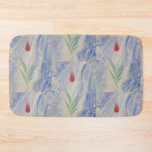 Item preview, Vintage Marbled Painted Tulips / Flowers designed and sold by T Artist.
