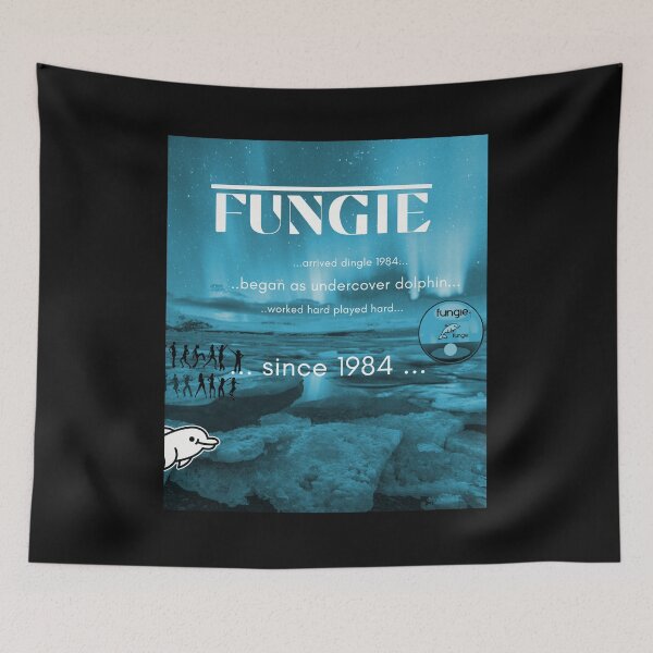 Item preview, fungie the arrival blue  designed and sold by Flirt-Teez.