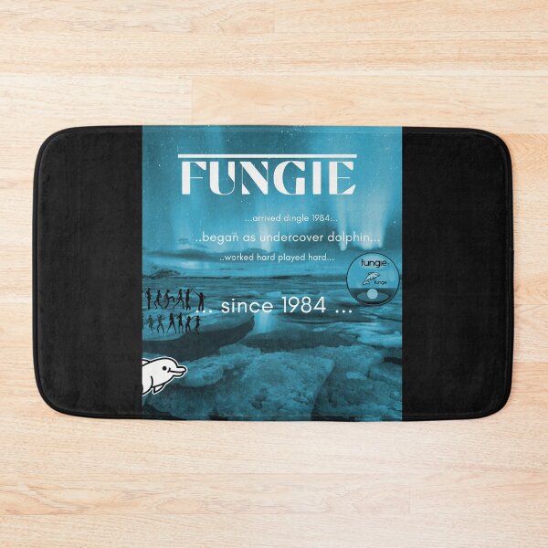 Item preview, fungie the arrival blue  designed and sold by Flirt-Teez.