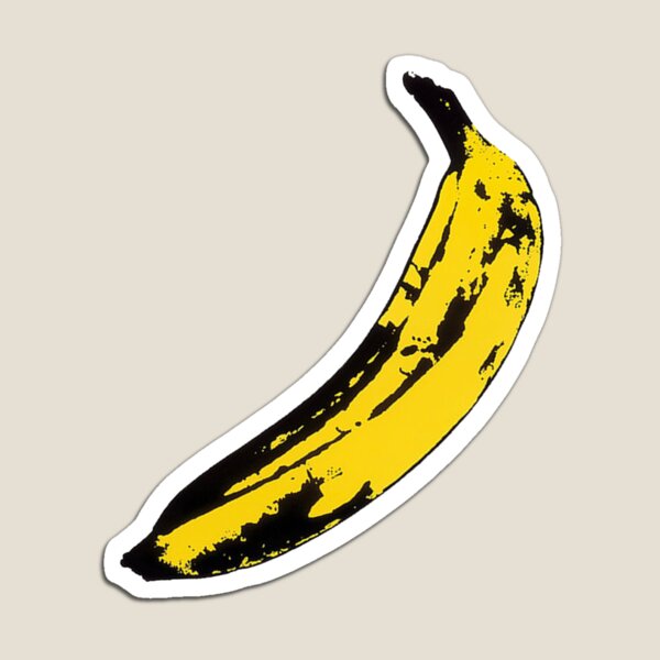 Banana Painting Yellow Andy Warhol Pop Art Vintage Retro Magnet For Sale By Ibljutiy Redbubble