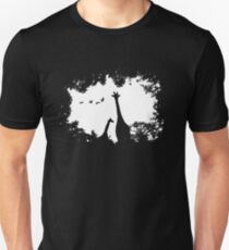 Giraffe Mother and Child Unisex T-Shirt
