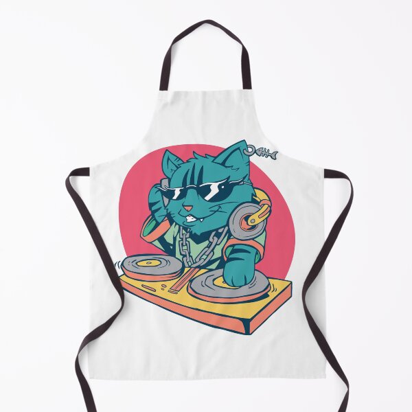 Item preview, Funny DJ Cat Animal Lover Design designed and sold by TeesByMark.