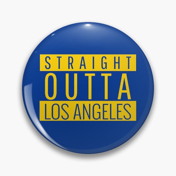 Item preview, Straight Outta Los Angeles Football designed and sold by ricknosis.