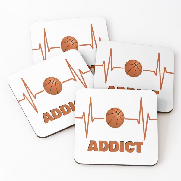 Item preview, Basketball Addict Heartbeat Basketball Lover Gift designed and sold by brooklyntowner.