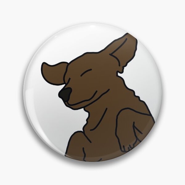 Item preview, Brown Frolicking Puppy on White designed and sold by Rocket-To-Pluto.