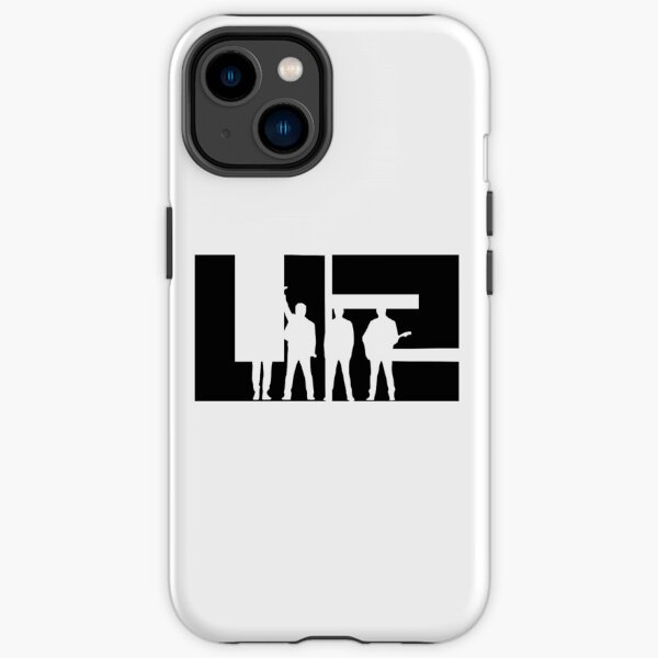 Etiqueta engomada de la banda U2 Funda resistente para iPhone