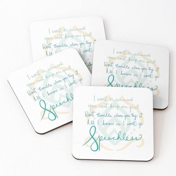 Item preview, I Won’t Go Speechless designed and sold by corlinadora.