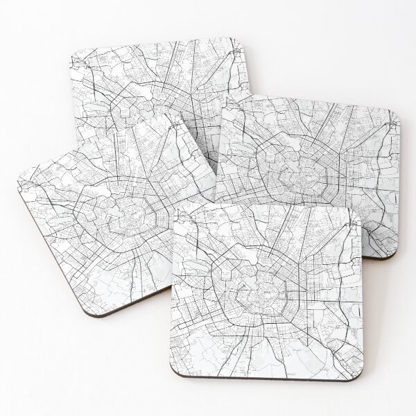 Item preview, Milan, Italy Map (Theme 1) designed and sold by Mapnify.