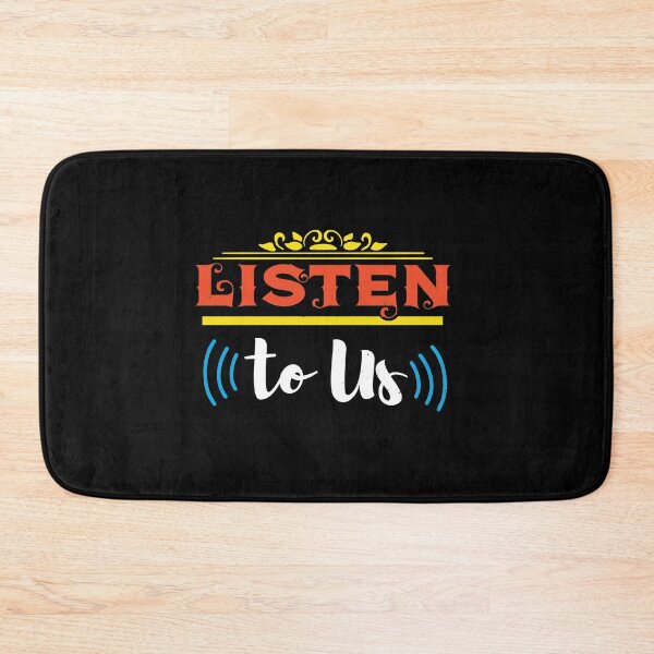 Item preview, Listen to us designed and sold by teamph.