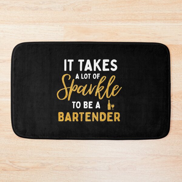 Item preview, It Takes A Lot Of Sparkle To Be A Bartender designed and sold by silverhexagon.