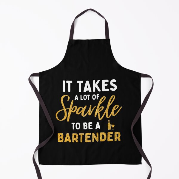 Item preview, It Takes A Lot Of Sparkle To Be A Bartender designed and sold by silverhexagon.