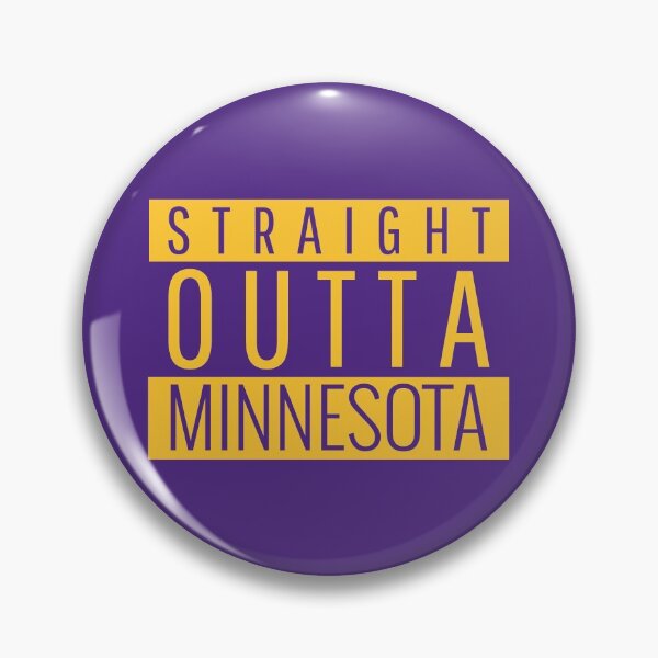Item preview, Straight Outta Minnesota Football designed and sold by ricknosis.