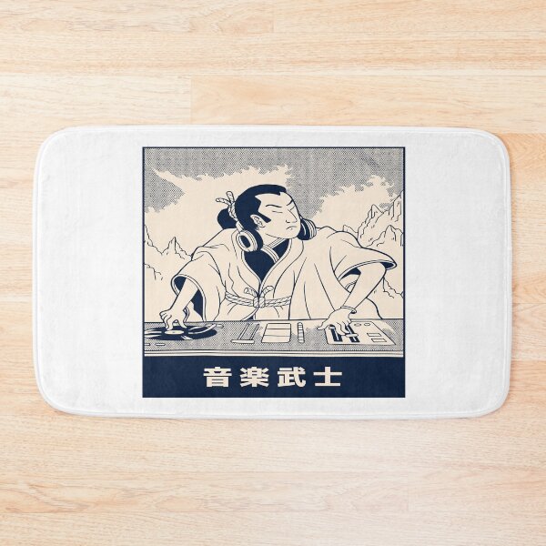 Item preview, Japanese Samurai DJ History Artwork designed and sold by TeesByMark.