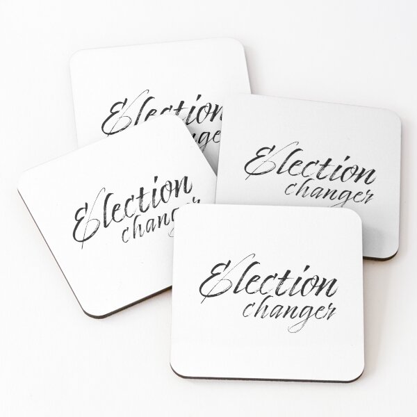 Election Changer Coasters (Set of 4)