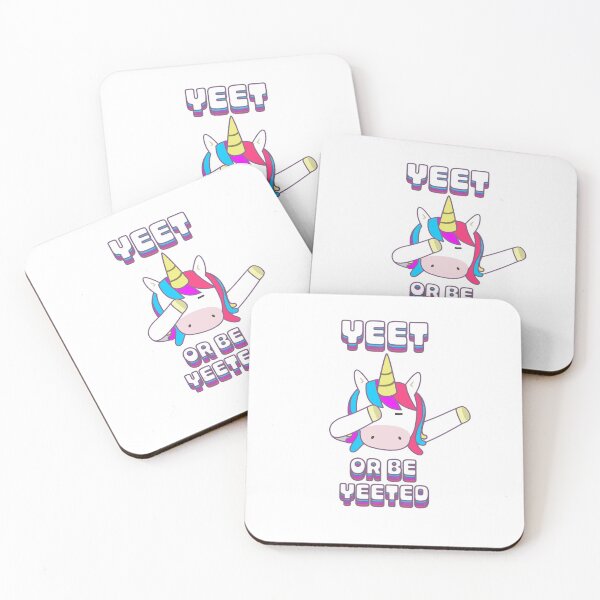 Item preview, yeet or be yeeted unicorn desing designed and sold by momo-panto.