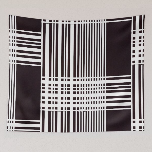 Item preview, Black and white striped lines designed and sold by StylishSpectrum.