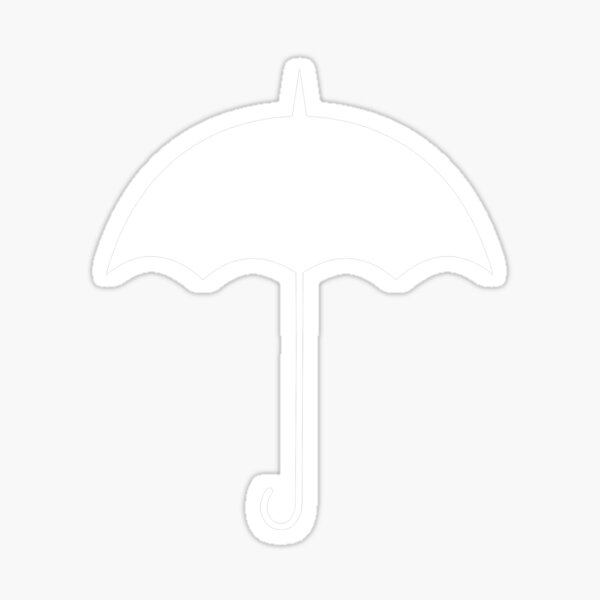 Umbrella Academy Logo Sticker for Sale by dewdrop-designs